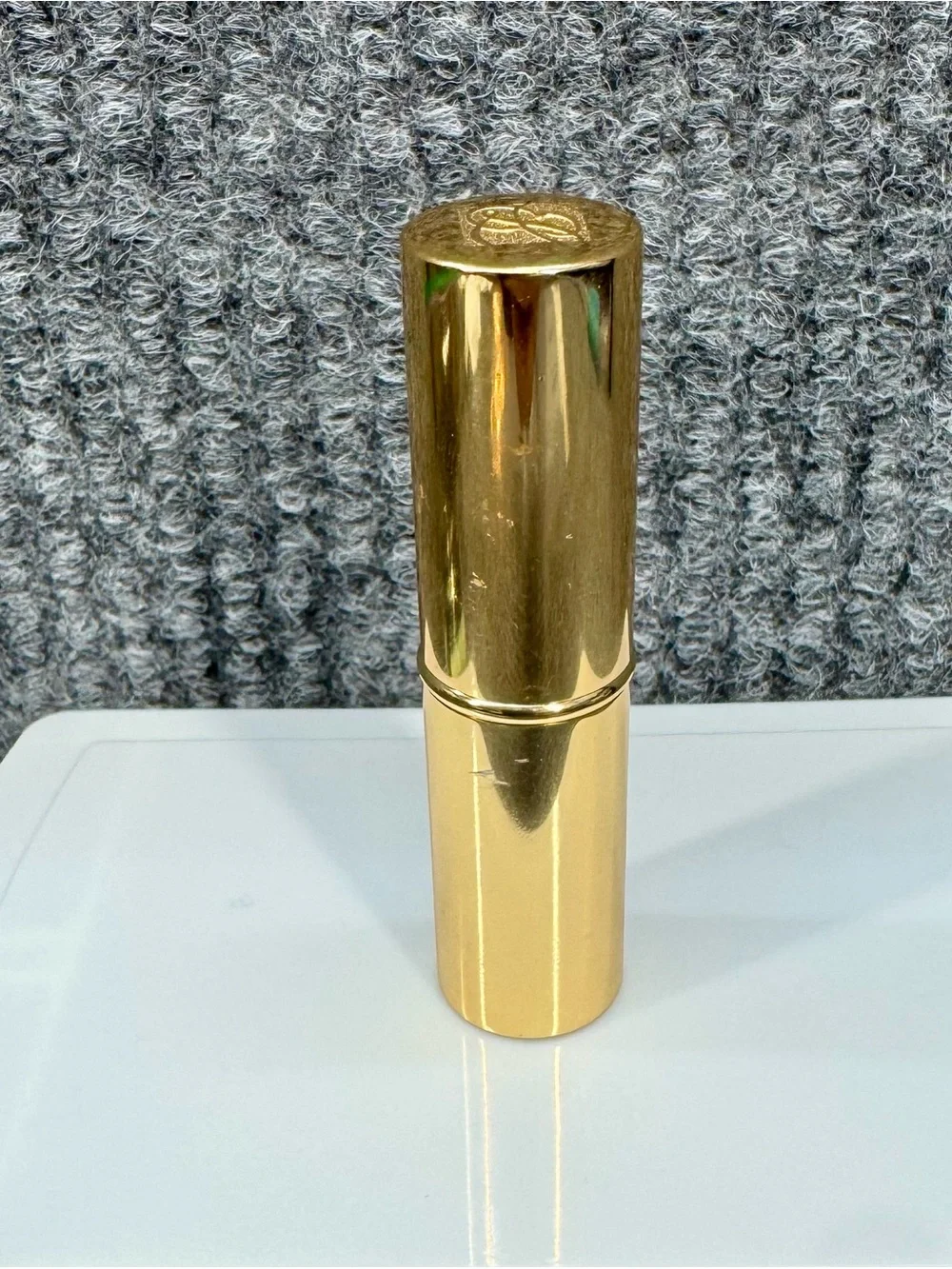Estée Lauder Lipstick CANDY 116 Pure Color Long Lasting Gold Tube Discontinued